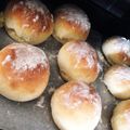 クックI9TT05☆'s cooksnap of when they made こねない一時間ちょっとで簡単ふんわりパン.