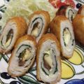 mittsu2's cooksnap of when they made ささみの紫蘇うめチーズフライ.