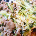 ひろきち2451's cooksnap of when they made 簡単！水菜と牛肉のさっぱり醤油炒め.