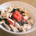 さよなら小夜子's cooksnap of when they made ササミと明太子のさっぱり丼.