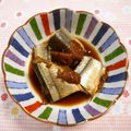 pitachan1's cooksnap of when they made 圧力鍋でさんまの黒糖梅煮☆.