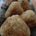 ★しおP's cooksnap of when they made 中まで味しっかり、我が家の焼おにぎり.