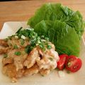 ＊ちいさなしま＊'s cooksnap of when they made 鶏のマヨポン炒め.