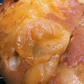 こもりんあここ's cooksnap of when they made 炊飯器ＨCＭりんごキャラメルケーキ.