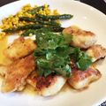 momochu♡'s cooksnap of when they made 鶏のから揚げ香菜（パクチー）ソース.