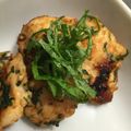 ソラSky's cooksnap of when they made 簡単☆鶏ささみの梅塩麹漬け焼き.