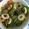 iwakiri☆'s cooksnap of when they made ☆きゅうりとちくわの酢の物☆.