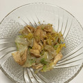 クックOWHS38☆'s cooksnap of when they made 白菜と油揚げのからし和え.