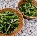 ICCHIE31's cooksnap of when they made 水菜とほうれん草の胡麻和え.