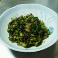 なおころピッコロ's cooksnap of when they made ご飯のお供に☆大根の葉おかかゴマ味噌★.