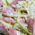 個覧夢's cooksnap of when they made キャベツとたまねぎのマヨ和え.