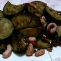 個覧夢's cooksnap of when they made なすの塩辛炒め.