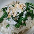 かぴーな's cooksnap of when they made 温かいエスニックそうめん.