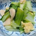 レオミウ's cooksnap of when they made 10分であと一品　チンゲン菜と卵の中華炒.