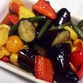 モモねこ's cooksnap of when they made 茄子とパプリカといんげんの甘酢和え.