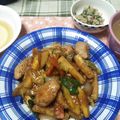 ぼくだけど's cooksnap of when they made キャベツもサツマイモも美味しいタッカルビ.
