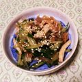あけみるこ's cooksnap of when they made ★ｸﾗｹﾞとｷｭｳﾘのﾋﾟﾘ辛中華和え★.