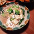 なす子's cooksnap of when they made ちんげん菜と豆腐とかにのあんかけ.
