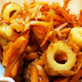 にゃにゃーん☆'s cooksnap of when they made 常備菜に～人参の焼きそば風炒め.