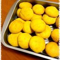 ☆ぶれたん☆'s cooksnap of when they made ハロウィンにも♪簡単かぼちゃクッキー.