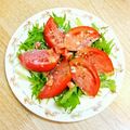 YUZVIO's cooksnap of when they made 塩トマトでトマトだけサラダ.