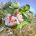はっぴーはりぼ's cooksnap of when they made 春雨とえびのエスニックサラダ.