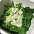 Hosiken's cooksnap of when they made ルクエで簡単！ほうれん草のチーズ蒸し.