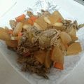 sanama0826's cooksnap of when they made お弁当にも‼大根と豚肉の炒め煮♪.