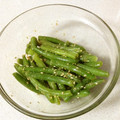 リアブン's cooksnap of when they made レンジで簡単☆いんげんの胡麻和え.