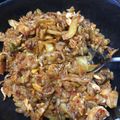kirineco's cooksnap of when they made 絶品！豚キムチチャーハン！.
