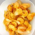 はらpeあおむし's cooksnap of when they made 餅・アレンジ☆海老と揚げ餅のチリソース.