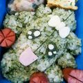 ozushi's cooksnap of when they made 園児キャラ弁 ワカメくん 妖怪ウォッチ.