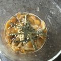 L.R's cooksnap of when they made お通しに最高⤴なめこのわさび白だし♡.