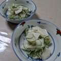 三つ葉つくし's cooksnap of when they made 簡単♪梨とキュウリの爽やか季節のサラダ.
