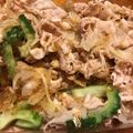 cafeokapio's cooksnap of when they made 豚バラとゴーヤと玉ねぎのおかか和えサラダ.