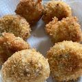 料理わ苦手's cooksnap of when they made じゃがいもとサツマイモのコロッケ.