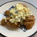あまざけ好きすぎて's cooksnap of when they made 揚げない！タルタルはレンジで！チキン南蛮.