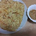 ふみこばあ's cooksnap of when they made リメイク！残り物 そうめん チヂミ風.