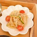 のんちごはん♡'s cooksnap of when they made 春雨ときゅうりの中華風サラダ.