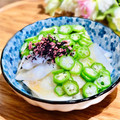 ねっちゃんっ's cooksnap of when they made オクラと長いものトロトロさっぱり和え.