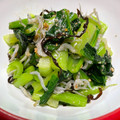 キッチン106's cooksnap of when they made 小松菜としらすのおつまみ塩昆布和え.