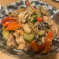 クック5PR☆'s cooksnap of when they made ナスとピーマン鶏もも肉の味噌炒め.