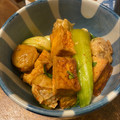 こうせい(=ﾟωﾟ)ﾉ's cooksnap of when they made 鶏もも肉と厚揚げの煮物♪簡単おかず青梗菜.