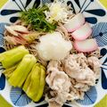 kose's cooksnap of when they made 豚しゃぶ茄子おろしそば.