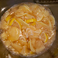 クックるん☆戦隊's cooksnap of when they made さつまいもとりんごのレモン甘煮♪.