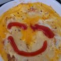 ☆このママさん☆'s cooksnap of when they made レンジで簡単！マグカップオムライス.