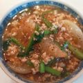 Yuuko7i's cooksnap of when they made 低糖質★カブと鶏ひき肉の中華あんかけ.