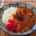 あーこ姐's cooksnap of when they made カレーライス桃ラーのっけ.