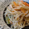 ばたみそーぱん☆'s cooksnap of when they made レンジだけ!もやしだけ!コク旨チャプチェ.