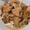 ヨシヨッシー's cooksnap of when they made 鶏肉ときのこのミルク煮.